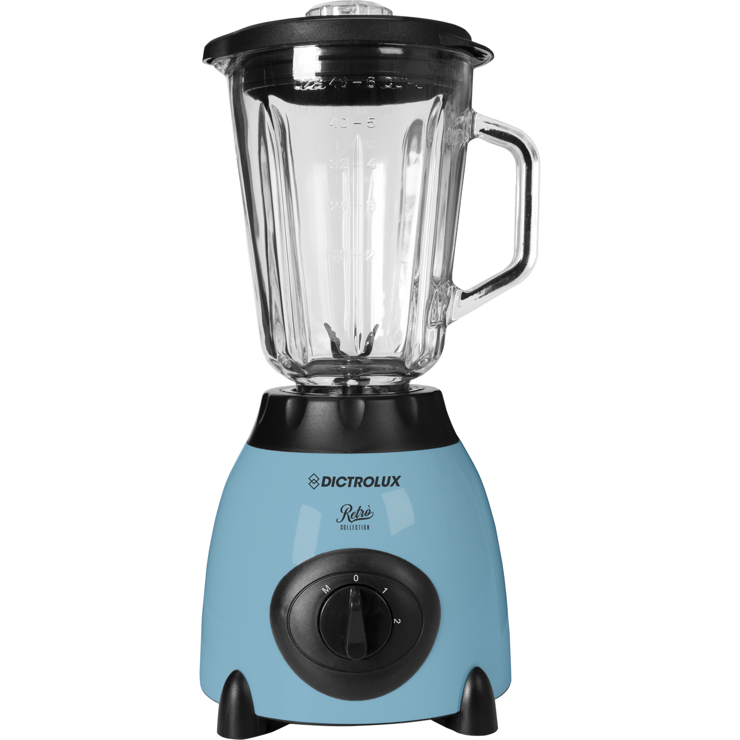 DICTROLUX - Frullatore elettrico Retrò Collection 400 Watt